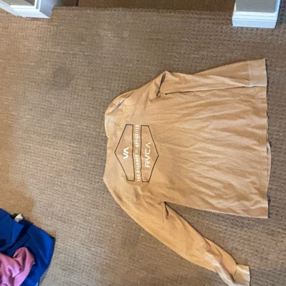 RVCA Beige Hoodie